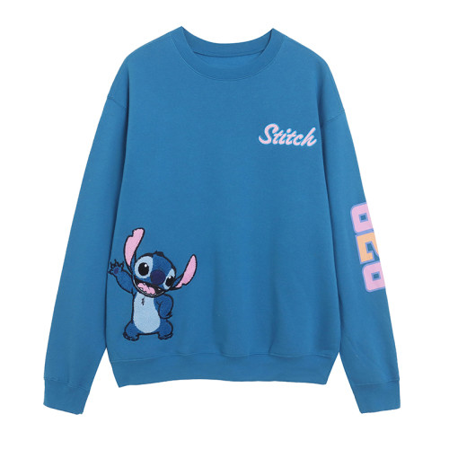 卡通動漫毛巾綉字母印花圓領長袖加絨寬松顯瘦保暖衛衣上衣 卡通動漫毛巾綉字母印花圓領長袖加絨寬松顯瘦保暖衛衣上衣