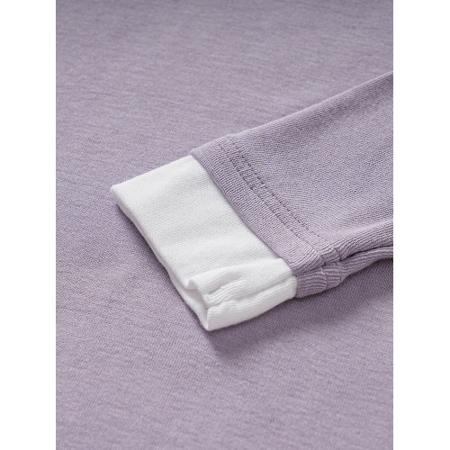 無所畏懼 芋泥灰簡假兩件設計感長袖打底衫早秋柔軟休閒簡約上衣 無所畏懼 芋泥灰簡假兩件設計感長袖打底衫早秋柔軟休閒簡約上衣