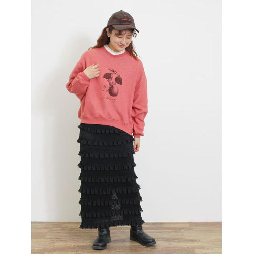 特 買到賺到款  超值  S2 早秋新款 印花套頭薄絨長袖圓領衛衣女