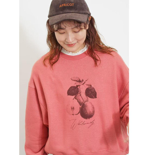 特 買到賺到款  超值  S2 早秋新款 印花套頭薄絨長袖圓領衛衣女