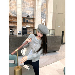 切糕自製小個子秋冬新款上衣女設計感蝴蝶結假兩件毛衣針織衫毛衫