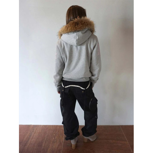 美式復古燙鑽毛領加絨連帽衛衣外套女冬季街頭龐克寬松棉服短外套 美式復古燙鑽毛領加絨連帽衛衣外套女冬季街頭龐克寬松棉服短外套