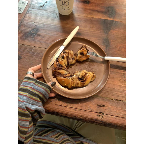 韓系慵懶設計感條紋復古長袖衛衣女秋季小衆休閒圓領寬松針織上衣 韓系慵懶設計感條紋復古長袖衛衣女秋季小衆休閒圓領寬松針織上衣