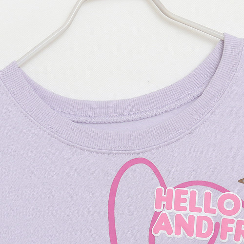 春秋季可愛卡通動漫圓領長袖衛衣女士薄絨寬松親膚減齡上衣 春秋季可愛卡通動漫圓領長袖衛衣女士薄絨寬松親膚減齡上衣