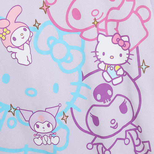 春秋季可愛卡通動漫圓領長袖衛衣女士薄絨寬松親膚減齡上衣 春秋季可愛卡通動漫圓領長袖衛衣女士薄絨寬松親膚減齡上衣