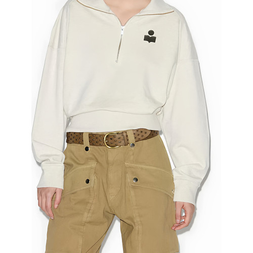 25早秋新款北美小衆IS經典刺綉高領拉鍊開胸短款加絨女士衛衣 25早秋新款北美小衆IS經典刺綉高領拉鍊開胸短款加絨女士衛衣