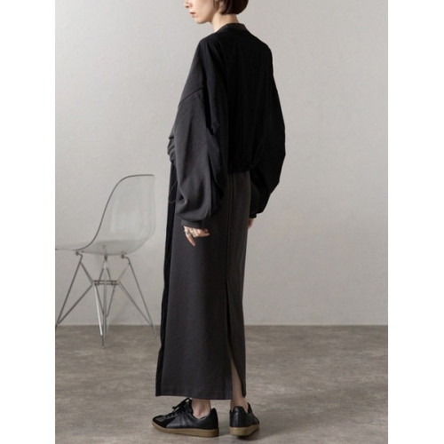 日系早秋尼龍褶皺抽繩上衣+毛圈半裙壓褶百搭日單寬松氣質休閒ins 日系早秋尼龍褶皺抽繩上衣+毛圈半裙壓褶百搭日單寬松氣質休閒ins