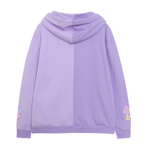 多巴胺~可愛俏皮/卡通動漫連帽衛衣女寬松薄絨舒適減齡帽衫 多巴胺~可愛俏皮/卡通動漫連帽衛衣女寬松薄絨舒適減齡帽衫