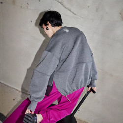 星野家日單 torowee 25新款 時尚拼接圓領衛衣上衣