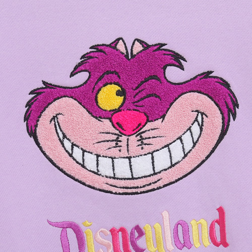 樂園款85%棉寬松大版加絨圓領長袖衛衣卡通休閒字母刺綉上衣 樂園款85%棉寬松大版加絨圓領長袖衛衣卡通休閒字母刺綉上衣