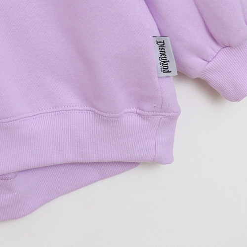 樂園款85%棉寬松大版加絨圓領長袖衛衣卡通休閒字母刺綉上衣 樂園款85%棉寬松大版加絨圓領長袖衛衣卡通休閒字母刺綉上衣