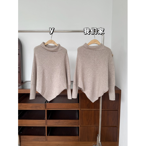 玖月伍【秋意正濃】慵懶寬松顯瘦高領蝙蝠袖毛衣針織衫上衣女