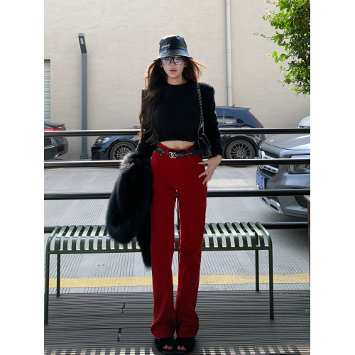 媛媛 【度假and通勤】韓系氣質圓領針織毛衣女純色長袖短款上衣女 媛媛 【度假and通勤】韓系氣質圓領針織毛衣女純色長袖短款上衣女