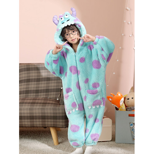 搞怪衣服兒童連體睡衣親子裝母女一家三四口蘇利文冬季加絨連體衣 搞怪衣服兒童連體睡衣親子裝母女一家三四口蘇利文冬季加絨連體衣