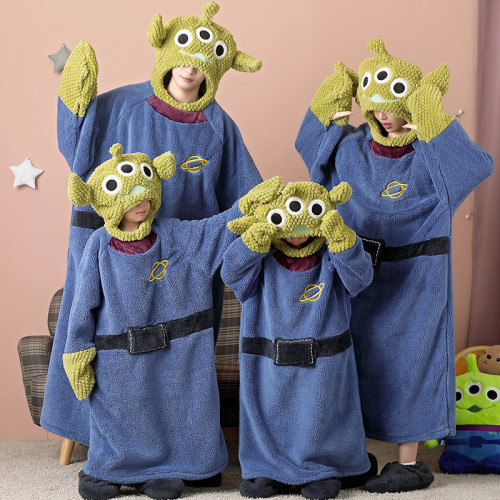 鯊魚寶寶睡袋親子裝珊瑚絨兒童萬聖節睡衣男孩搞怪cosplay家居服 鯊魚寶寶睡袋親子裝珊瑚絨兒童萬聖節睡衣男孩搞怪cosplay家居服