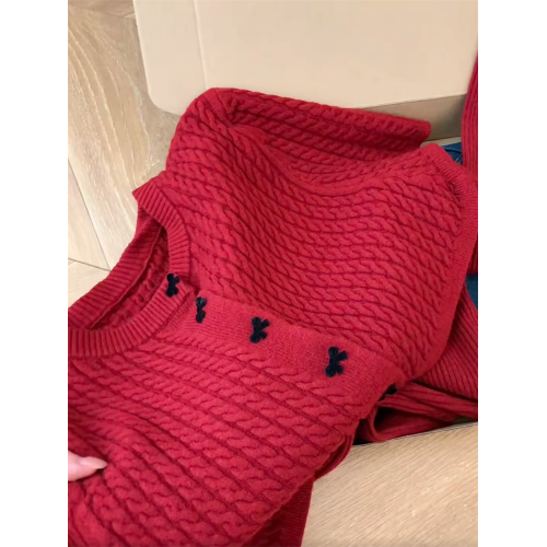 自畱款推薦~韓系聖誕紅披肩鬭篷針織上衣女秋冬季巨好看修身套裝 自畱款推薦~韓系聖誕紅披肩鬭篷針織上衣女秋冬季巨好看修身套裝