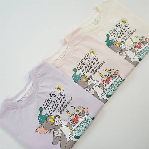 韓國童裝ins親子裝短袖t恤純棉可愛卡通老鼠夏款母女母子裝兄妹 韓國童裝ins親子裝短袖t恤純棉可愛卡通老鼠夏款母女母子裝兄妹