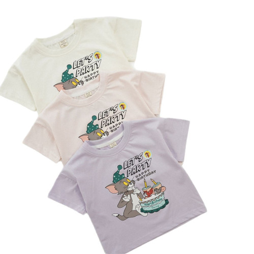 韓國童裝ins親子裝短袖t恤純棉可愛卡通老鼠夏款母女母子裝兄妹 韓國童裝ins親子裝短袖t恤純棉可愛卡通老鼠夏款母女母子裝兄妹