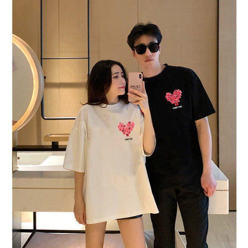 特別的親子裝一家三四口短袖2025新款夏季洋氣母子母女裝愛心T恤 特別的親子裝一家三四口短袖2025新款夏季洋氣母子母女裝愛心T恤