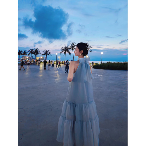 三亞海灘特別的沙灘海邊度假明星同款親子裝母女裝高級炸街連衣裙 三亞海灘特別的沙灘海邊度假明星同款親子裝母女裝高級炸街連衣裙