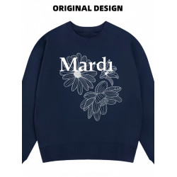 MARDI ERSHEO韓國潮品親子裝衛衣一家三口兒童上衣秋冬母子母女裝