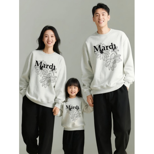 MARDI ERSHEO韓國潮品親子裝衛衣一家三口兒童上衣秋冬母子母女裝 MARDI ERSHEO韓國潮品親子裝衛衣一家三口兒童上衣秋冬母子母女裝