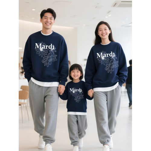 MARDI ERSHEO韓國潮品親子裝衛衣一家三口兒童上衣秋冬母子母女裝 MARDI ERSHEO韓國潮品親子裝衛衣一家三口兒童上衣秋冬母子母女裝