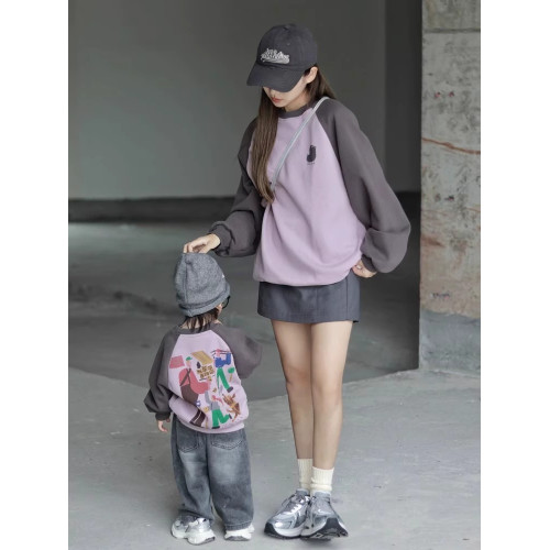 高級親子裝一家三口四口衛衣炸街母女母子嬰兒兄妹姐弟秋冬款童裝 高級親子裝一家三口四口衛衣炸街母女母子嬰兒兄妹姐弟秋冬款童裝