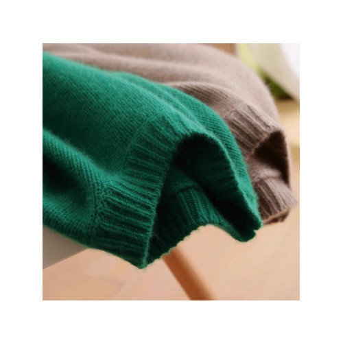 歐貨高級聖誕綠色圓領新年毛衣女秋冬新款高級感軟糯純色針織上衣 歐貨高級聖誕綠色圓領新年毛衣女秋冬新款高級感軟糯純色針織上衣