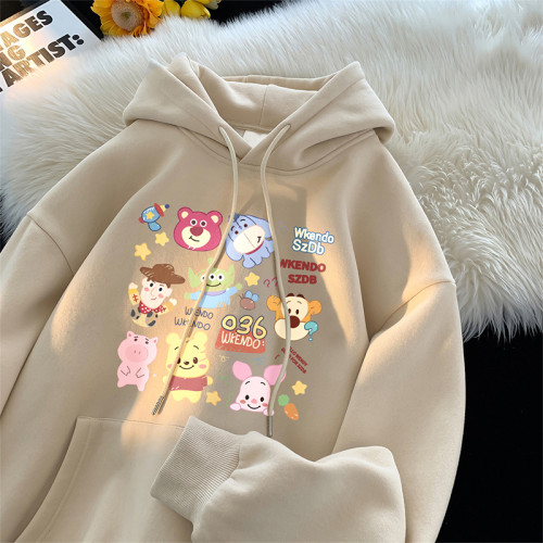 2025新款兒童寬松連帽衛衣女童秋冬季中大童洋氣加絨親子裝上衣服 2025新款兒童寬松連帽衛衣女童秋冬季中大童洋氣加絨親子裝上衣服