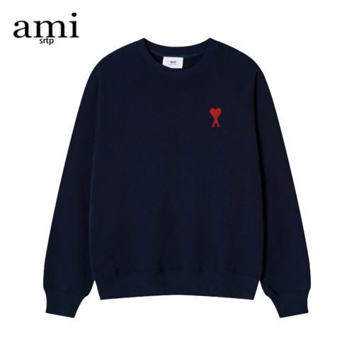 官方AMI SRTP兒童衛衣親子裝2025春秋季新款男女童裝長袖寬松上衣 官方AMI SRTP兒童衛衣親子裝2025春秋季新款男女童裝長袖寬松上衣