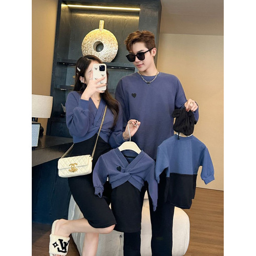 高級感母女小香風親子裝一家三口嬰兒衛衣2025秋冬裝炸街母子外套 高級感母女小香風親子裝一家三口嬰兒衛衣2025秋冬裝炸街母子外套