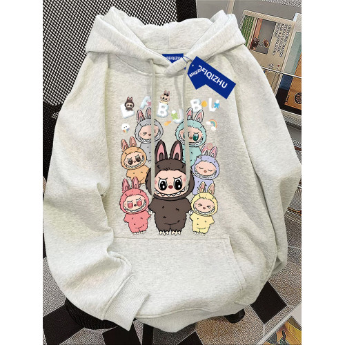 一家三口兒童親子裝連帽衛衣2025秋冬百搭寬松加厚加絨男女童上衣 一家三口兒童親子裝連帽衛衣2025秋冬百搭寬松加厚加絨男女童上衣