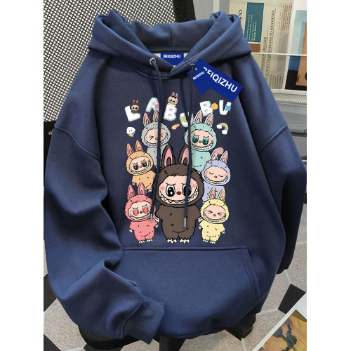 一家三口兒童親子裝連帽衛衣2025秋冬百搭寬松加厚加絨男女童上衣 一家三口兒童親子裝連帽衛衣2025秋冬百搭寬松加厚加絨男女童上衣