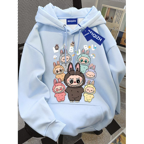 一家三口兒童親子裝連帽衛衣2025秋冬百搭寬松加厚加絨男女童上衣 一家三口兒童親子裝連帽衛衣2025秋冬百搭寬松加厚加絨男女童上衣