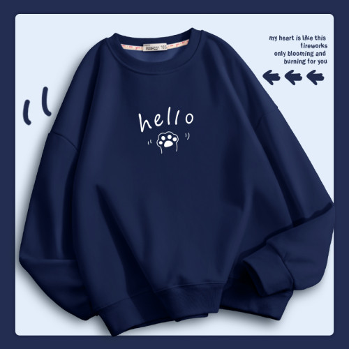 兒童加絨衛衣女童秋冬季2025新款中大童圓領套頭寬松親子裝上衣服 兒童加絨衛衣女童秋冬季2025新款中大童圓領套頭寬松親子裝上衣服