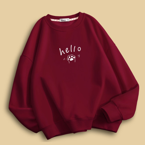 兒童加絨衛衣女童秋冬季2025新款中大童圓領套頭寬松親子裝上衣服 兒童加絨衛衣女童秋冬季2025新款中大童圓領套頭寬松親子裝上衣服