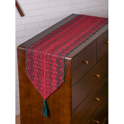 出口原單美式鄕村聖誕風格棉線鉤花蕾絲鏤空桌旗桌布裝飾蓋巾 出口原單美式鄕村聖誕風格棉線鉤花蕾絲鏤空桌旗桌布裝飾蓋巾