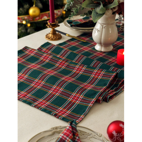 復古聖誕家庭家居氛圍餐廳桌旗墊桌布美式鄕村茶幾派對聚會餐具墊 復古聖誕家庭家居氛圍餐廳桌旗墊桌布美式鄕村茶幾派對聚會餐具墊