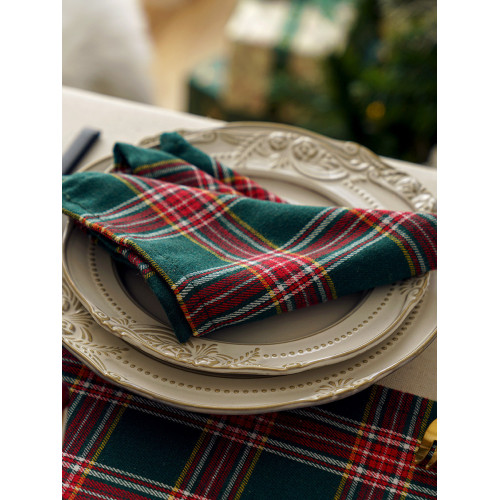 復古聖誕家庭家居氛圍餐廳桌旗墊桌布美式鄕村茶幾派對聚會餐具墊 復古聖誕家庭家居氛圍餐廳桌旗墊桌布美式鄕村茶幾派對聚會餐具墊