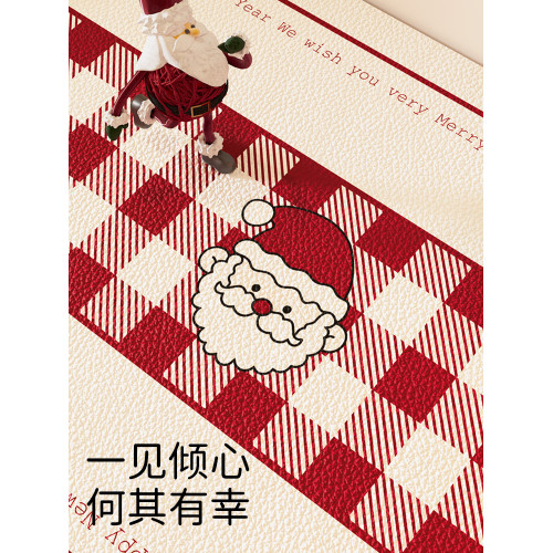 藝喜緣 聖誕餐邊櫃桌墊輕奢高級感 節慶電視櫃台面保護墊聖誕裝飾 藝喜緣 聖誕餐邊櫃桌墊輕奢高級感 節慶電視櫃台面保護墊聖誕裝飾