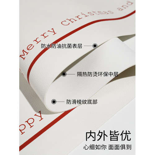 藝喜緣 聖誕餐邊櫃桌墊輕奢高級感 節慶電視櫃台面保護墊聖誕裝飾 藝喜緣 聖誕餐邊櫃桌墊輕奢高級感 節慶電視櫃台面保護墊聖誕裝飾