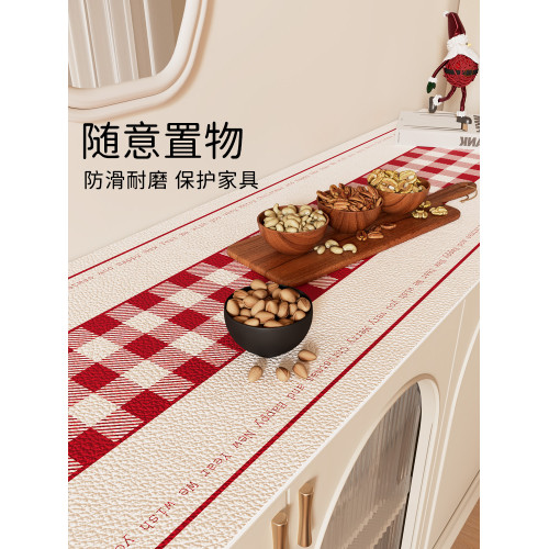 藝喜緣 聖誕餐邊櫃桌墊輕奢高級感 節慶電視櫃台面保護墊聖誕裝飾 藝喜緣 聖誕餐邊櫃桌墊輕奢高級感 節慶電視櫃台面保護墊聖誕裝飾