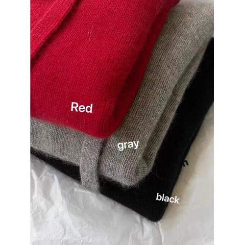 冬季新款韓國東大門氣質純色愛心飄帶針織新年聖誕紅毛衣 冬季新款韓國東大門氣質純色愛心飄帶針織新年聖誕紅毛衣