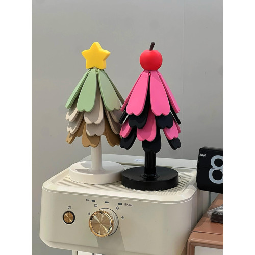 聖誕樹隔熱餐桌墊餐桌矽膠桌墊防燙耐高溫2025新款鍋墊杯墊擺件 聖誕樹隔熱餐桌墊餐桌矽膠桌墊防燙耐高溫2025新款鍋墊杯墊擺件