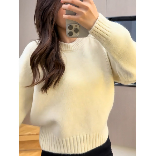 新年聖誕紅色短款氛圍感針織毛衣2025年冬季新款秋冬爆款上衣女裝