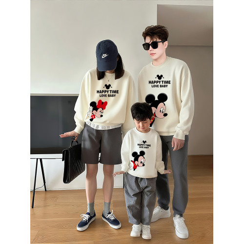 高級親子裝秋冬裝一家三口四口2025新款冬季母子裝母女款長袖衛衣 高級親子裝秋冬裝一家三口四口2025新款冬季母子裝母女款長袖衛衣