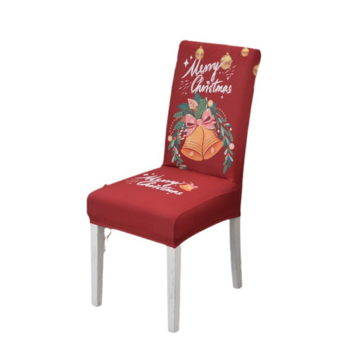 聖誕椅子套數碼印花彈力椅套歐式連體椅墊酒店咖啡廳椅套坐墊餐廳 聖誕椅子套數碼印花彈力椅套歐式連體椅墊酒店咖啡廳椅套坐墊餐廳