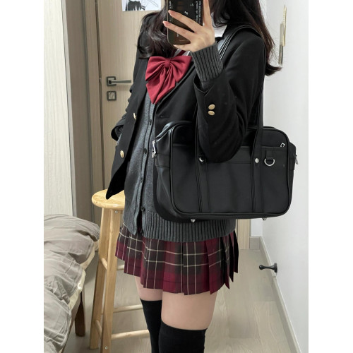 jk製服套裝秋冬日系高腰半身裙正版聖誕紅色格子裙校供感百褶裙女 jk製服套裝秋冬日系高腰半身裙正版聖誕紅色格子裙校供感百褶裙女