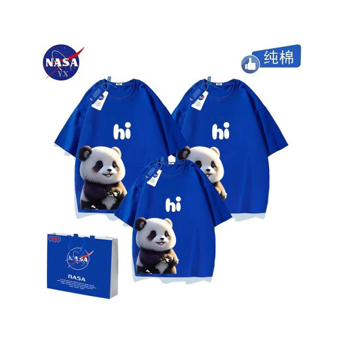 NASA夏季純棉寬松短袖T恤洋氣玩具總動員一家三口四口親子母女裝 NASA夏季純棉寬松短袖T恤洋氣玩具總動員一家三口四口親子母女裝